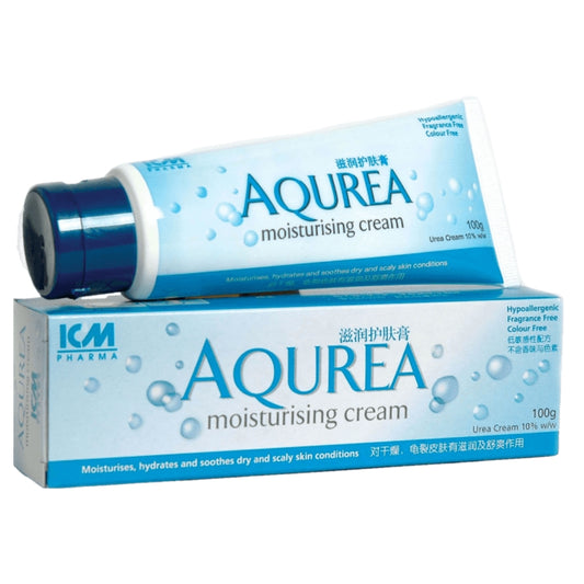 Aqurea Moisturising Urea Cream 10% w/w 100g