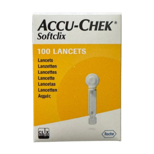 Accu Chek Softclix Lancets 100's