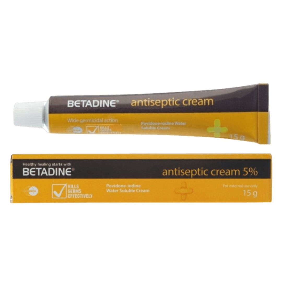 Betadine Antiseptic 5% Cream 15g