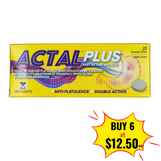 Actal Plus Fast 20's