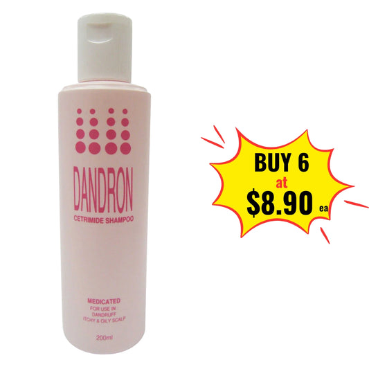 Dandron Cetrimide 5% Shampoo 200ml