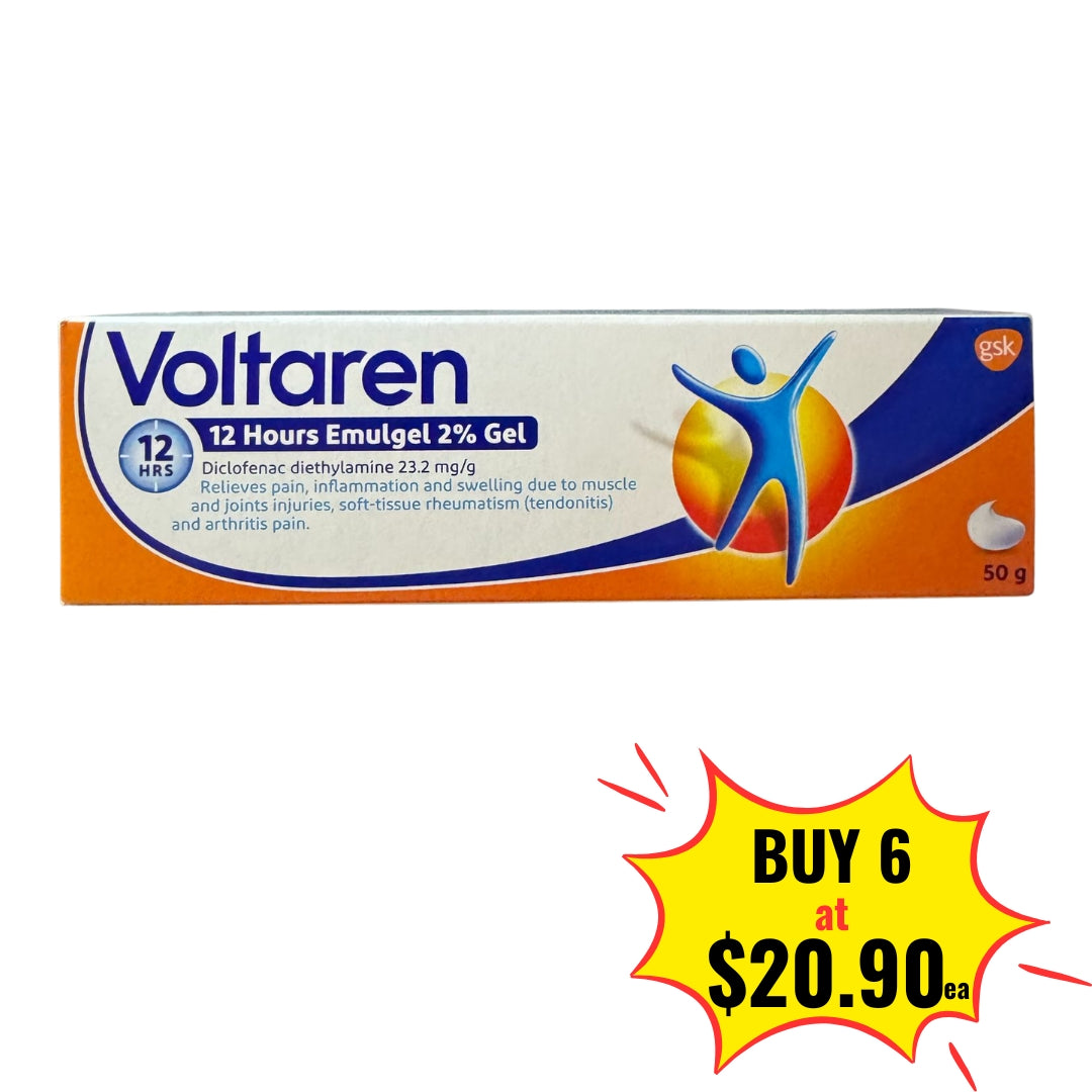 Voltaren 12 Hours Emugel 2% 50g