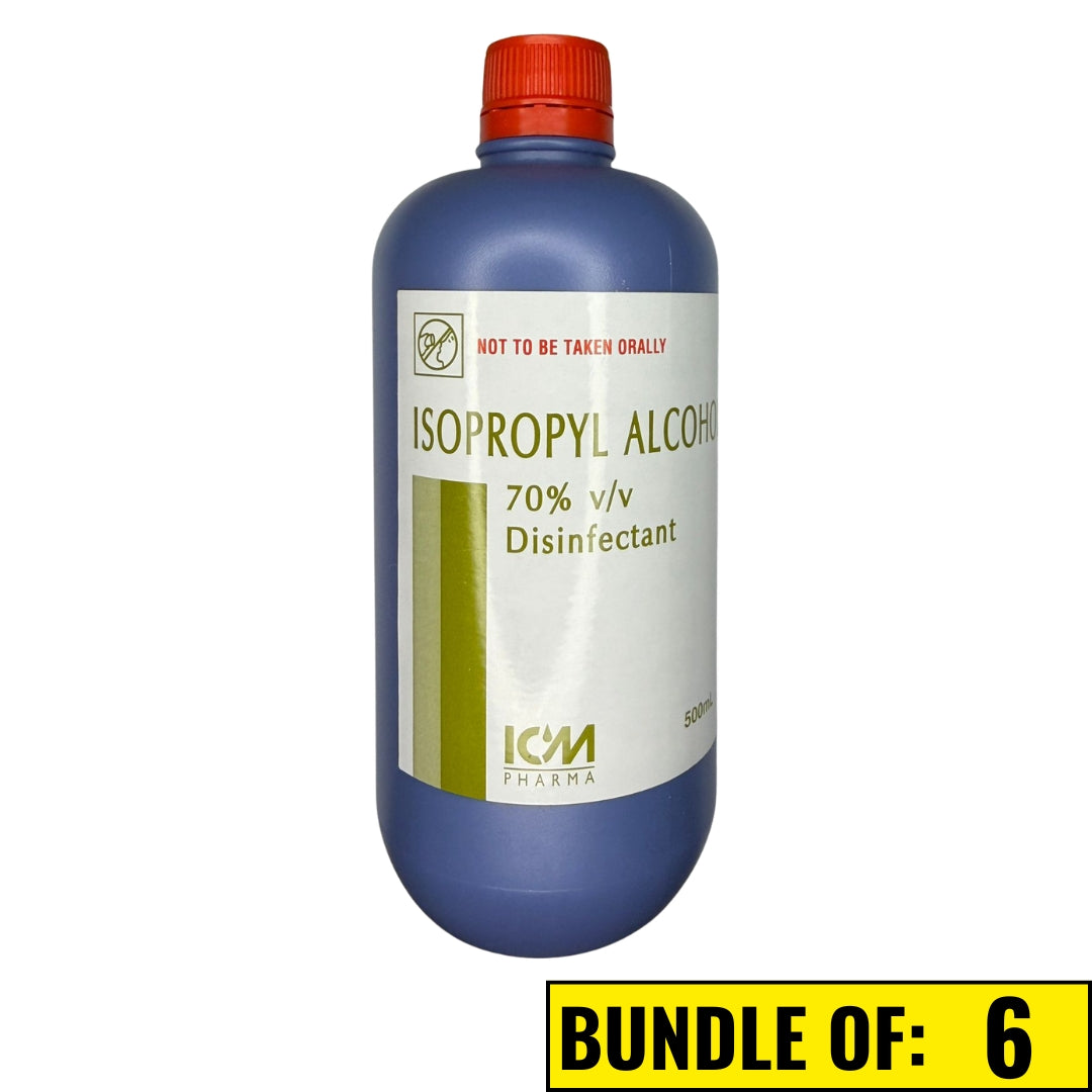 ICM Isopropyl Alcohol 70% 500ML Surface Disinfectant
