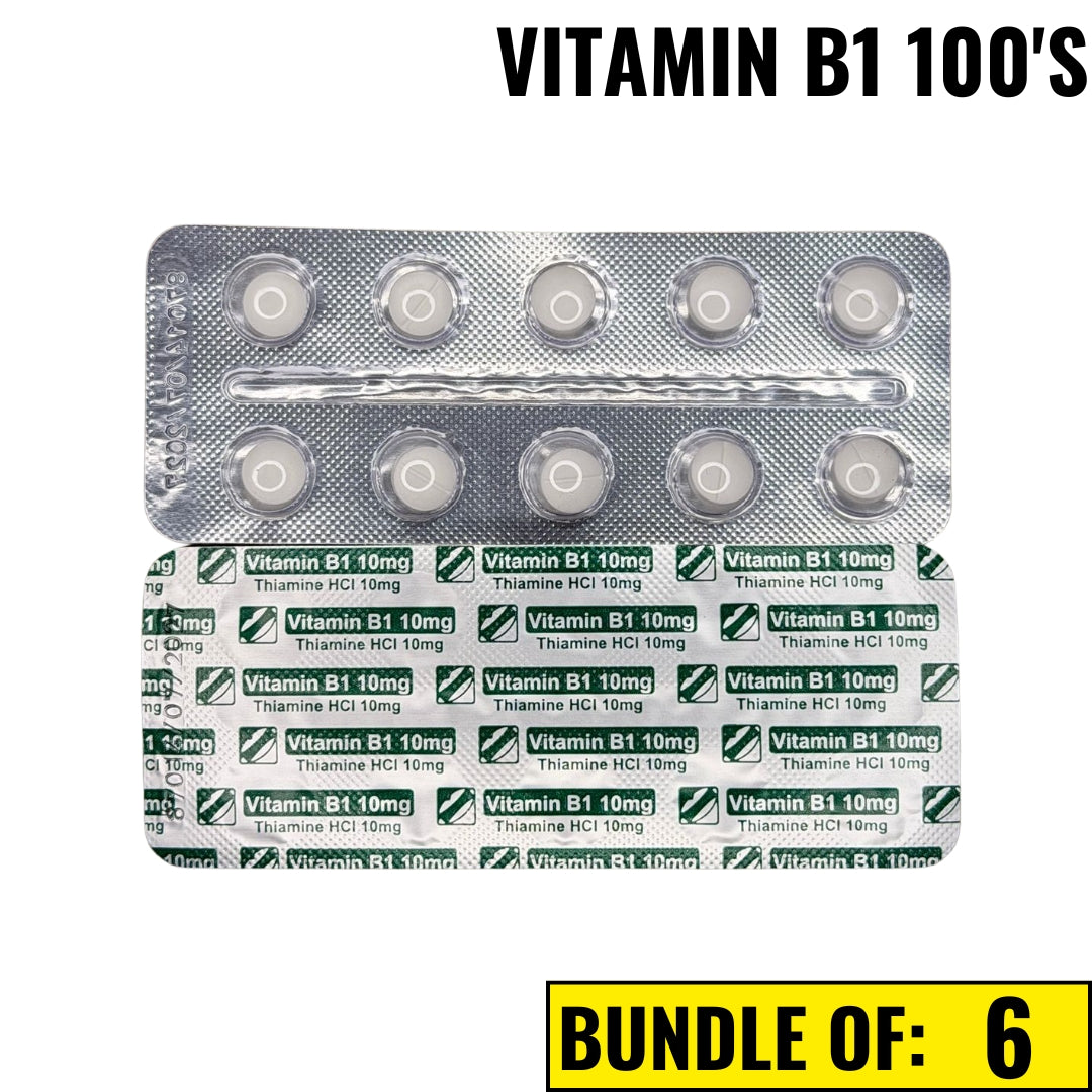 Vitamin B1 Tablet 10mg 100’s
