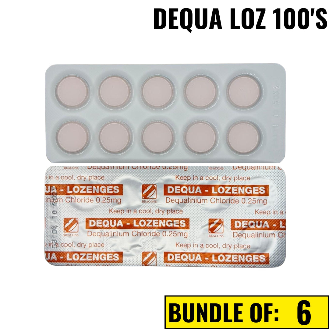 Beacons Dequa Lozenges 0.25mg 100s