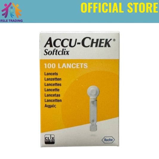 Accu Chek Softclix Lancets 100's