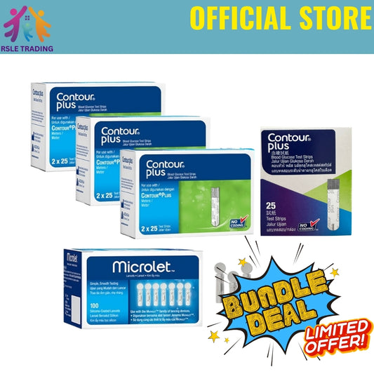 Contourplus Test Strip 7x25s+Lancet 100s