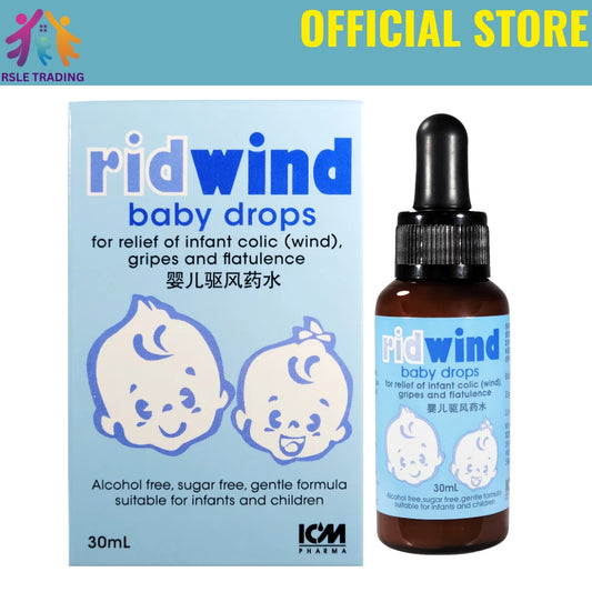 Ridwind Baby Drops 30ml