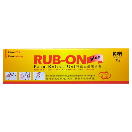 Rub-On Plus Pain Relief Gel 30g
