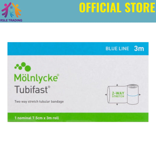 Tubifast 3M Roll (Blue Line) 7.5cm x 3m