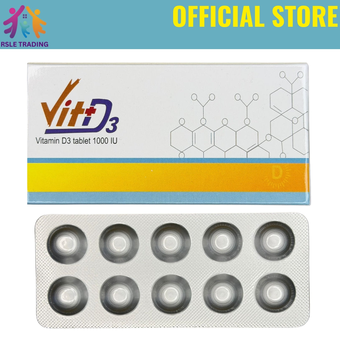 Vitamin D3 1000IU Tablets 100s