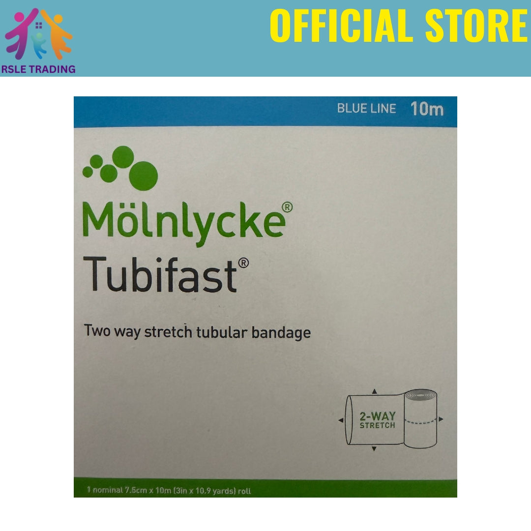 Tubifast Bandage Blue Line 7.5cm x 10m