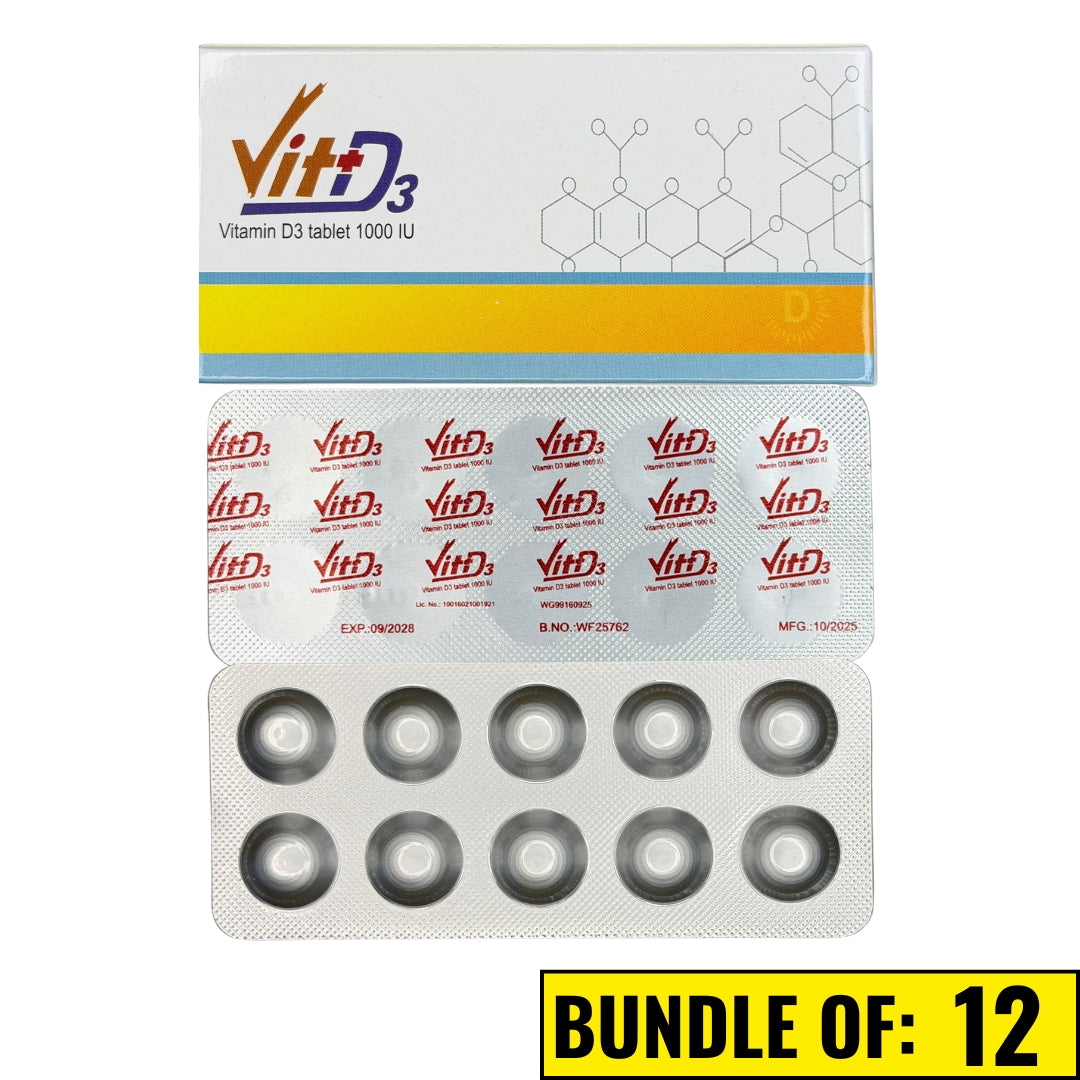 Vitamin D3 1000IU Tablets 100s