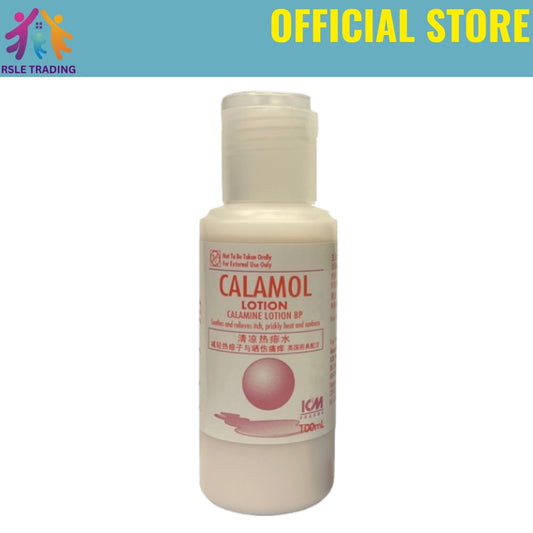 Calamine Lotion 100ml – Gentle Cooling Relief for Itchy, Irritated & Sunburned Skin
