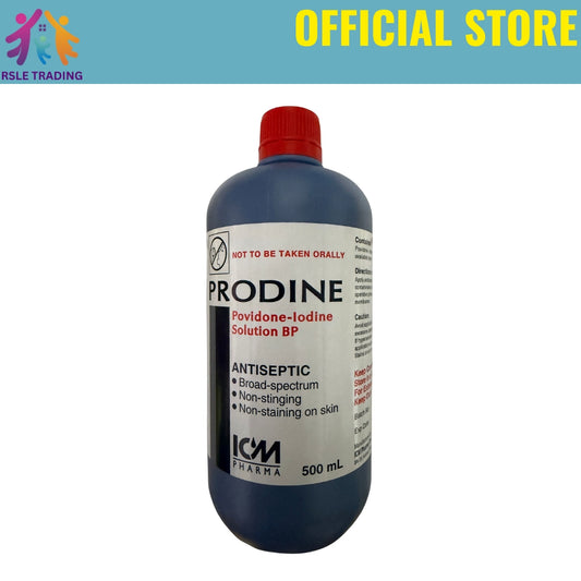 Prodine Antiseptic Solution 500ml – Broad Spectrum Wound & Skin Disinfectant