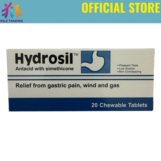 Hydrosil Chewable Tablet 20s