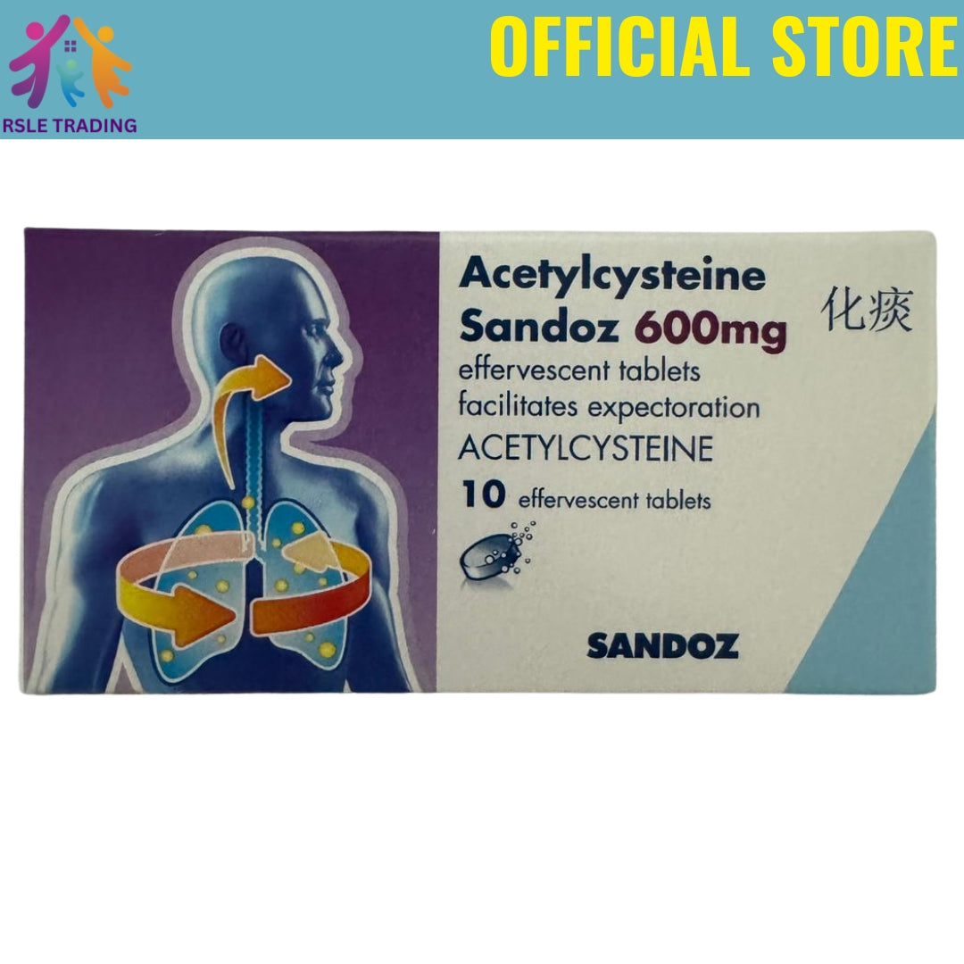 Sandoz Effervescent Tablet 600mg 10s