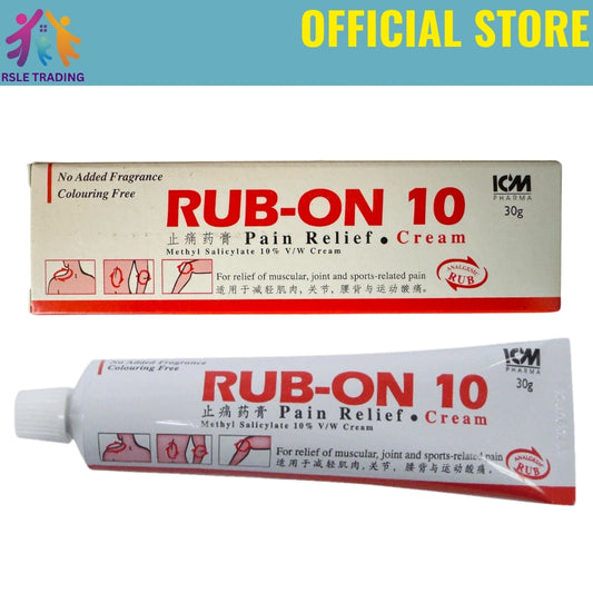 Rub-On 10 Pain Relief Cream 30g