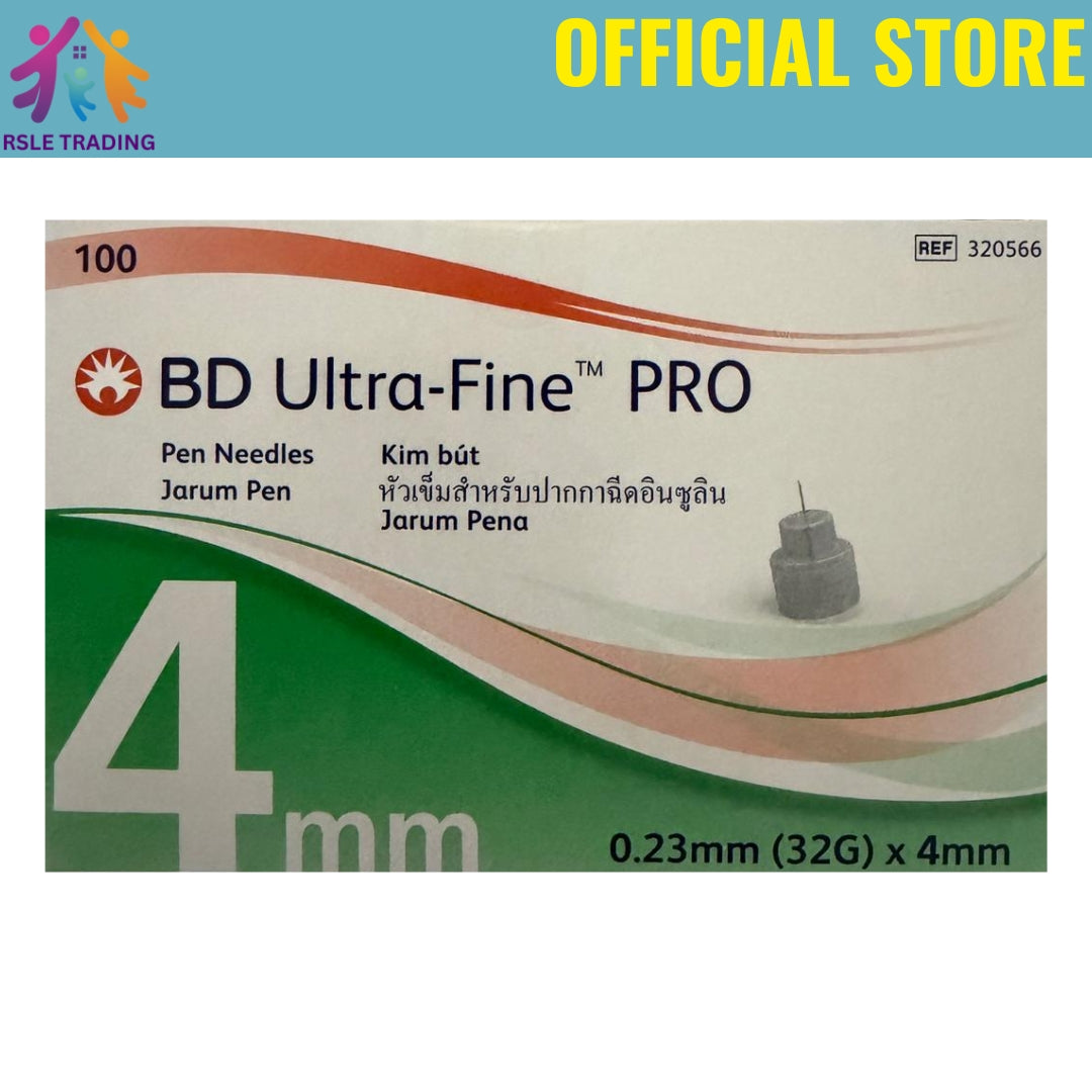 BD Ultra-Fine PRO Pen Needle 32G x 4mm 100's