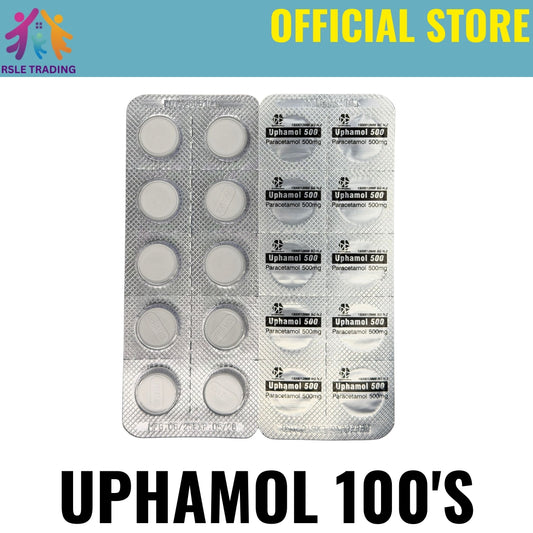 Uphamol 500mg Tablet 100's Fast Pain