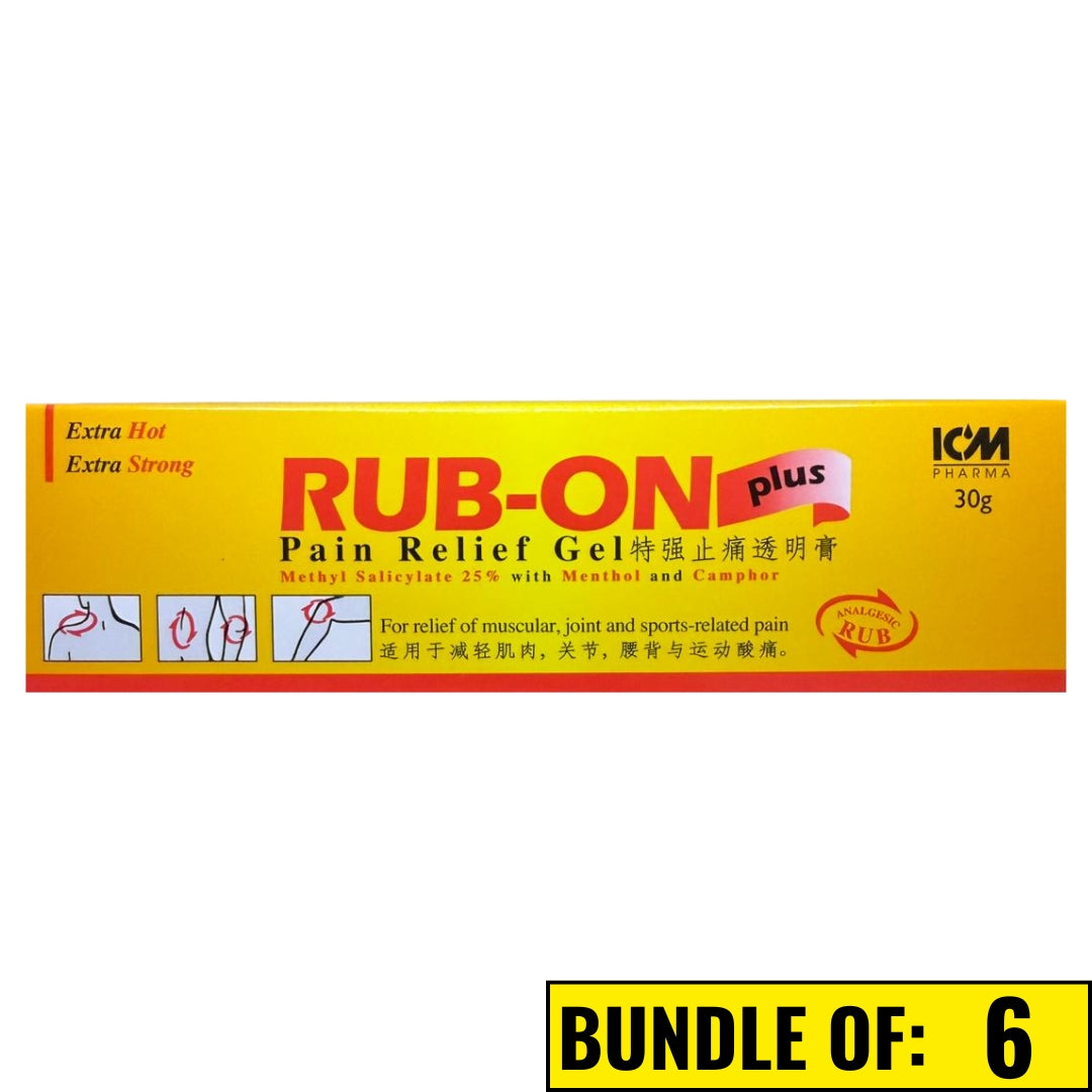 Rub-On Plus Pain Relief Gel 30g