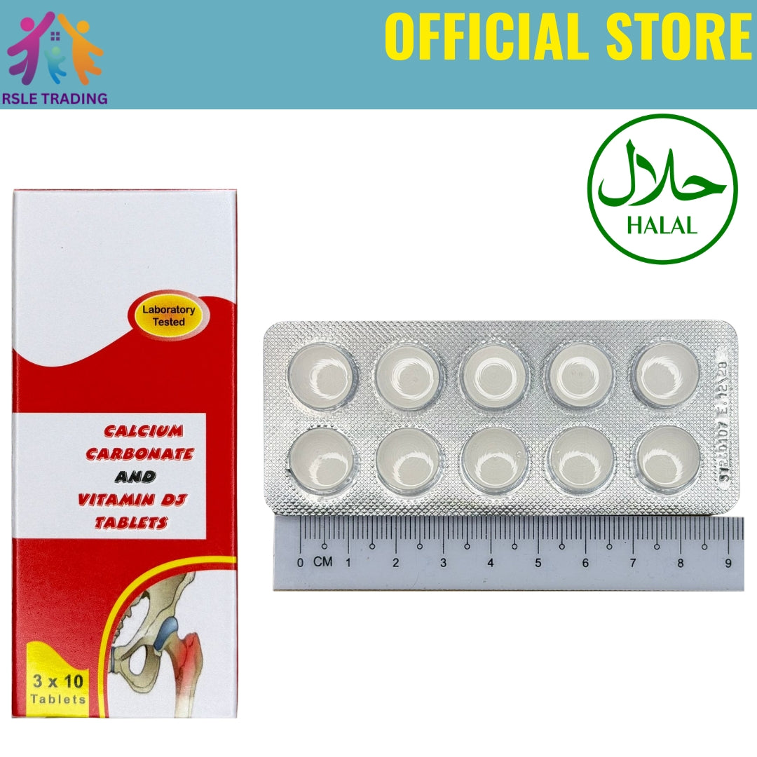 Calcium Carbonate 30's 450mg/ Vitamin D 200IU