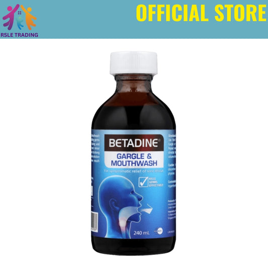 Betadine Gargle & Mouthwash 240ml