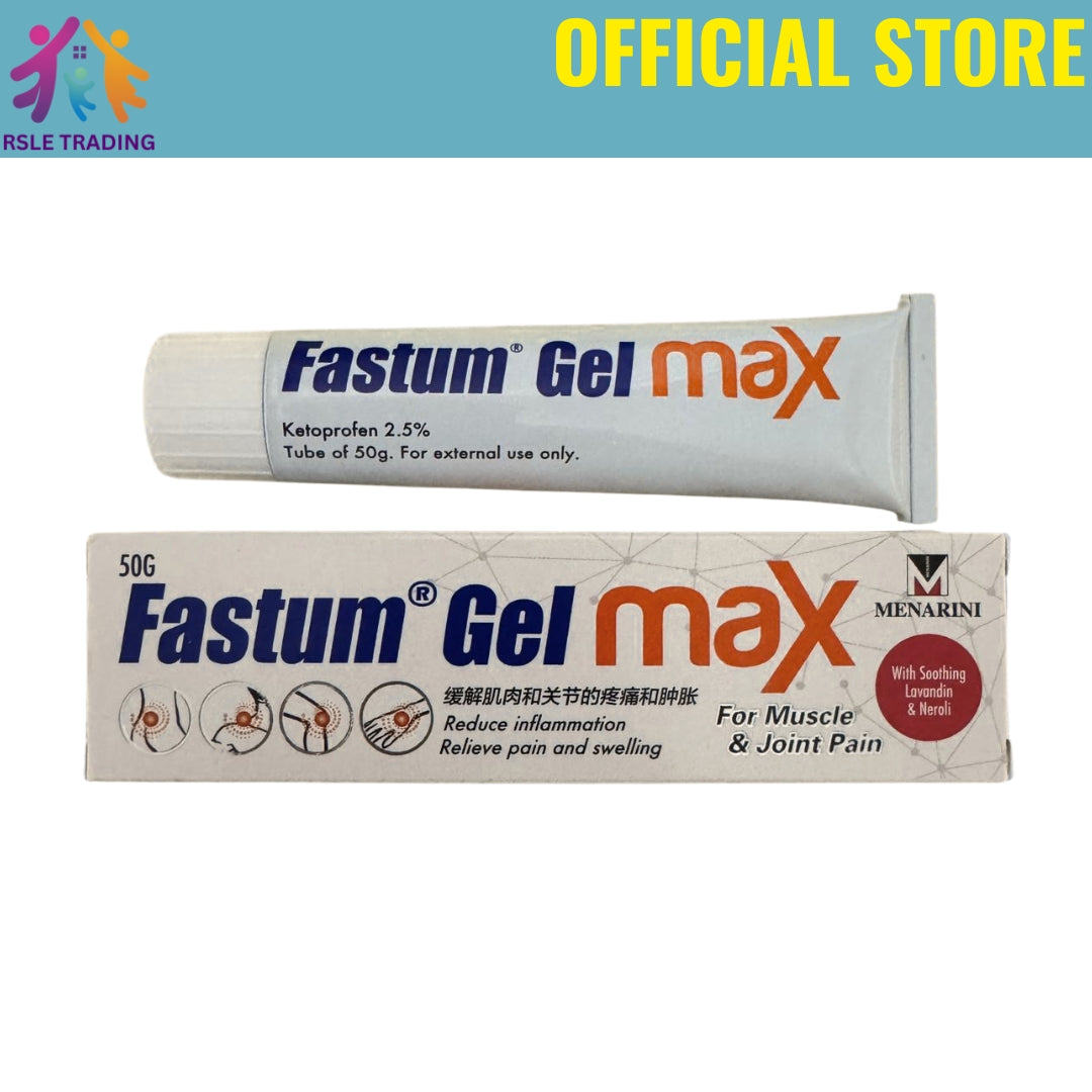 Fastum Gel Max (For Muscle & Joint Pain) 50g