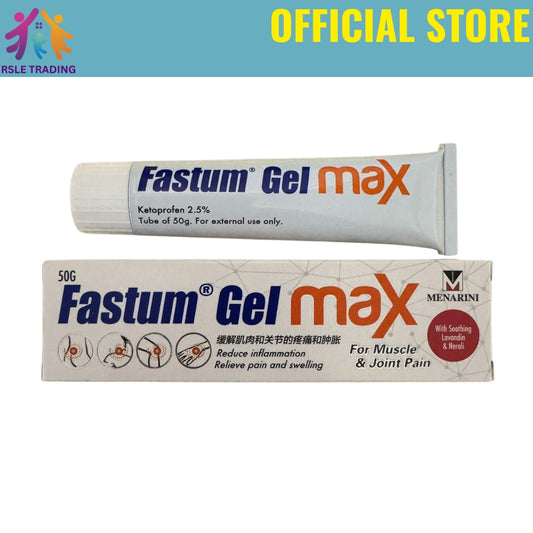 Fastum Gel Max (For Muscle & Joint Pain) 50g