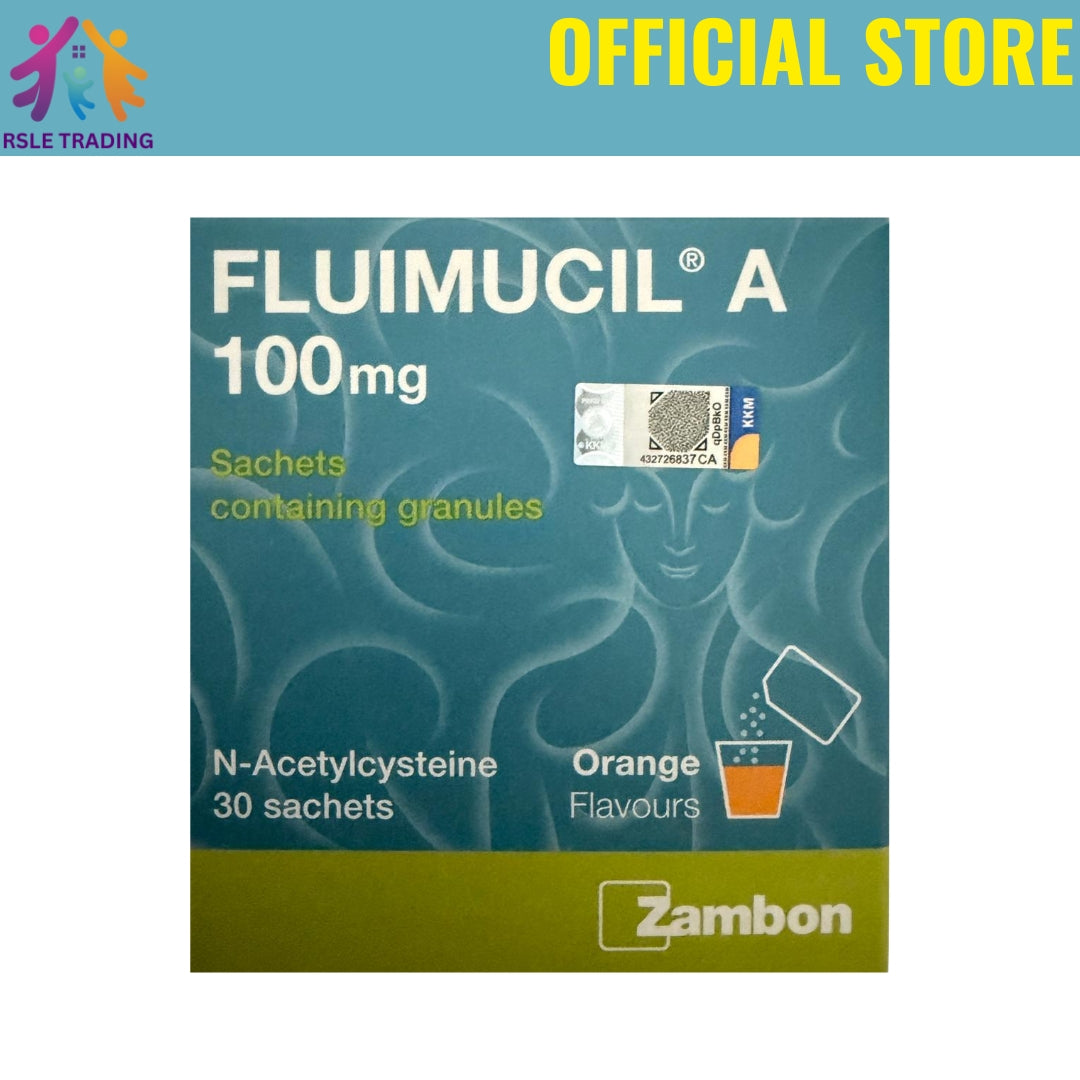 Fluimucil A 100mg Sac 2s X15