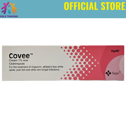 Covee Clotrimazole 1% Cream 15g