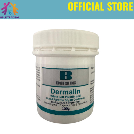 Dermalin 100g Soft Paraffin & Liquid Paraffin Ointment