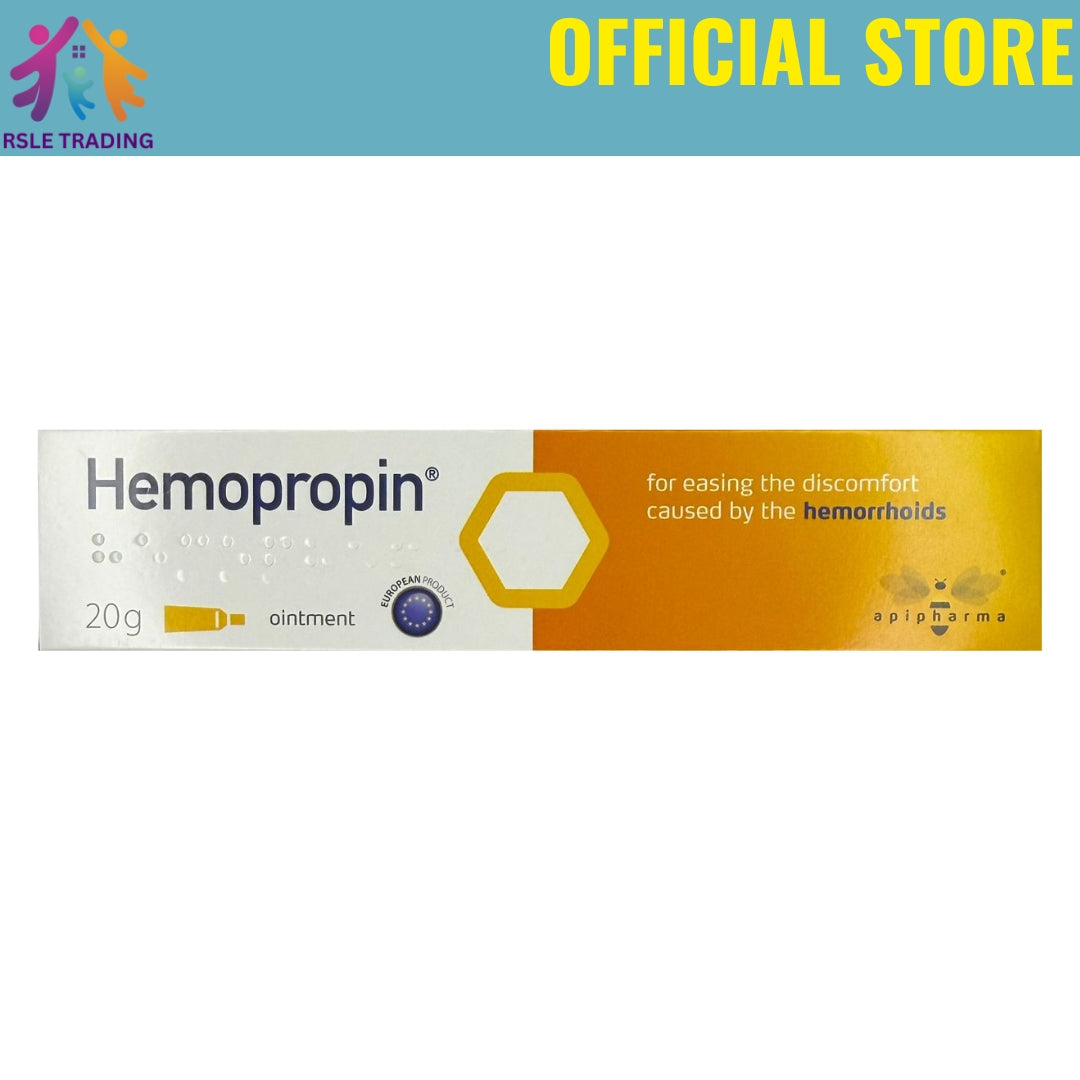 Hemopropin Ointment 20g – Hemorrhoid Relief, Itching, Burning & Discomfort Care