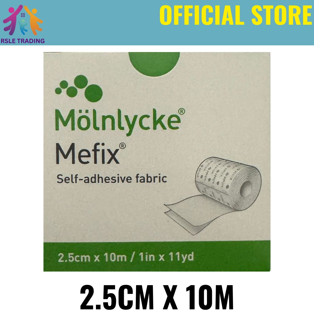 Mefix 2.5cm x 10m Self-adhesive Fabric Tape