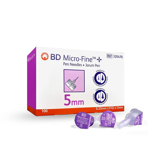 BD Micro-Fine Pen Needle 31G x 5mm 100's 320470