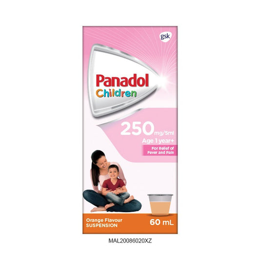 Panadol Suspension 250mg/5ml