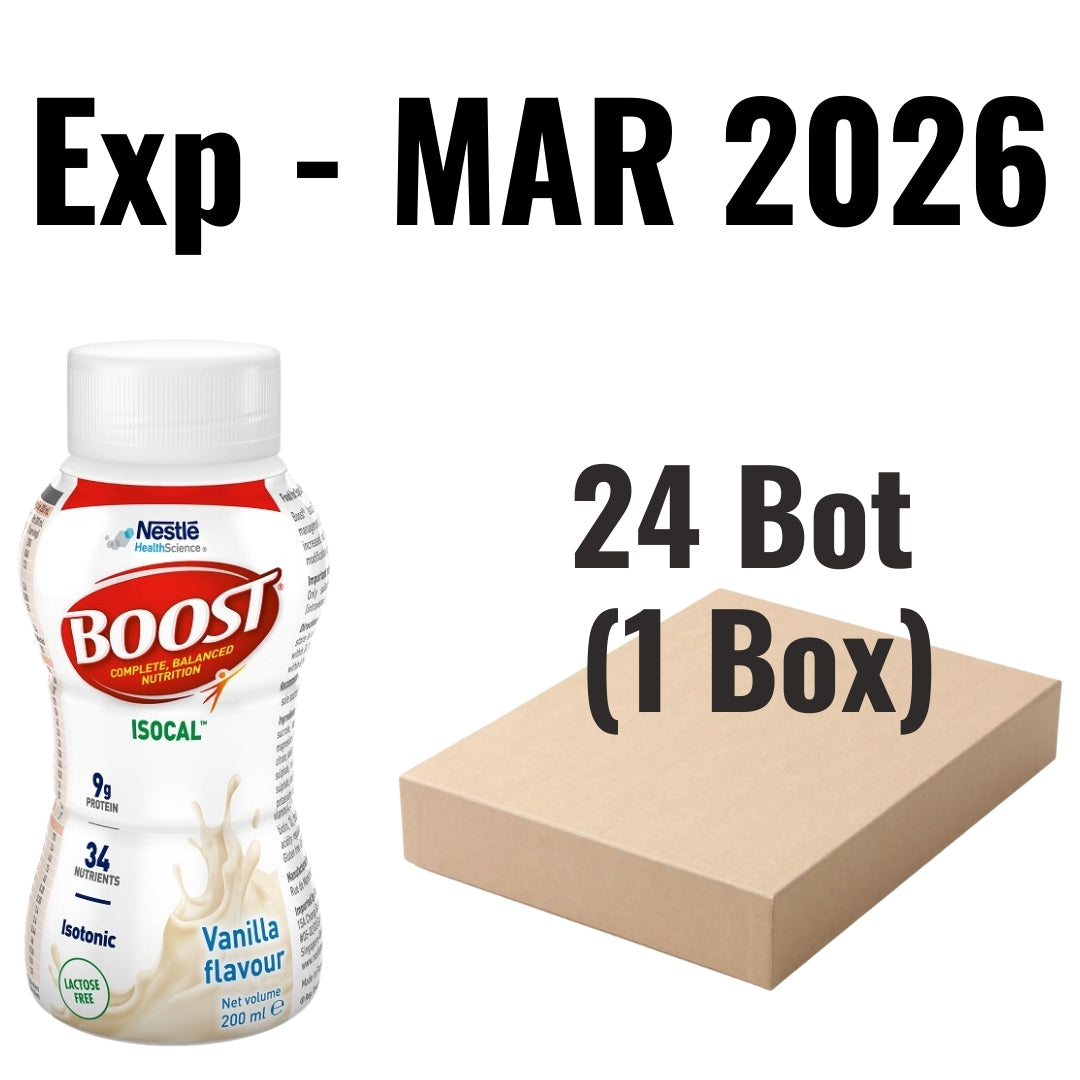 BOOST Isocal Liquid 200ml | Balanced Nutrition Drink for Malnutrition & Recovery