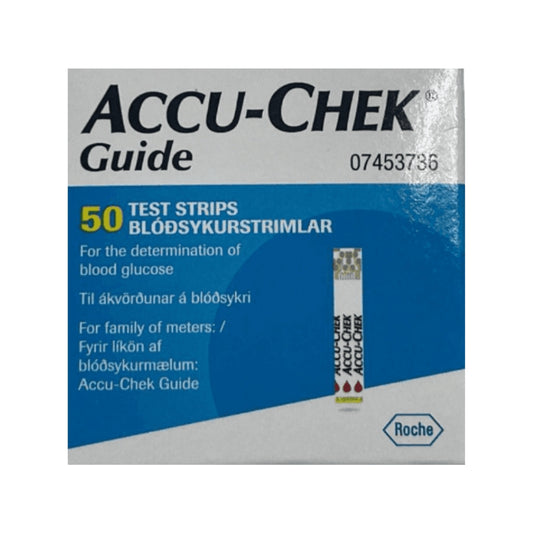Accu Chek Guide Test Strip 50's