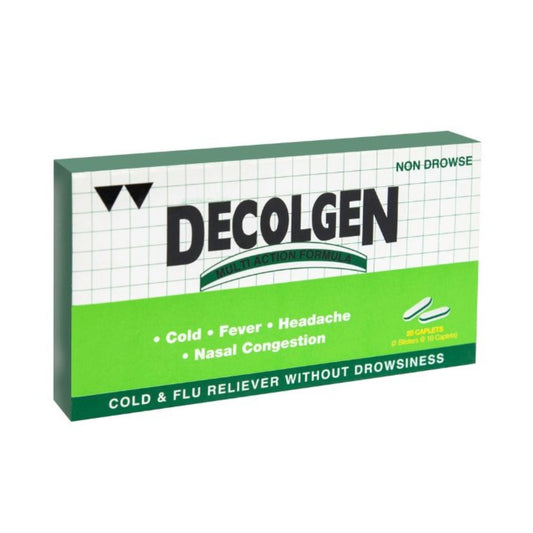 Decolgen Non Drowse 20's caplets
