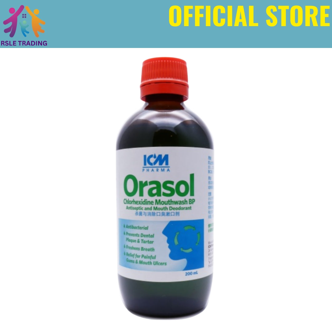 Orasol Chlorhexidine 0.2% Mouth Wash 200ml
