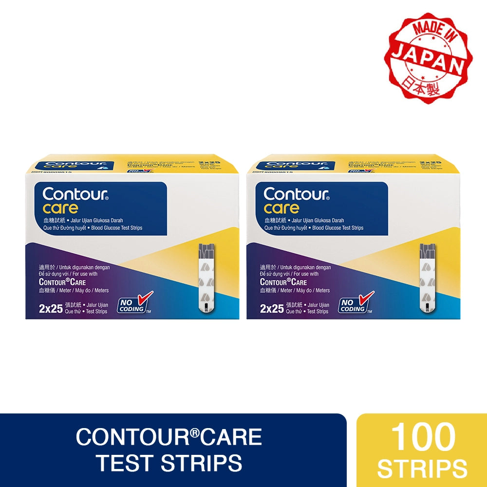 Contour Care Test Strips 100s