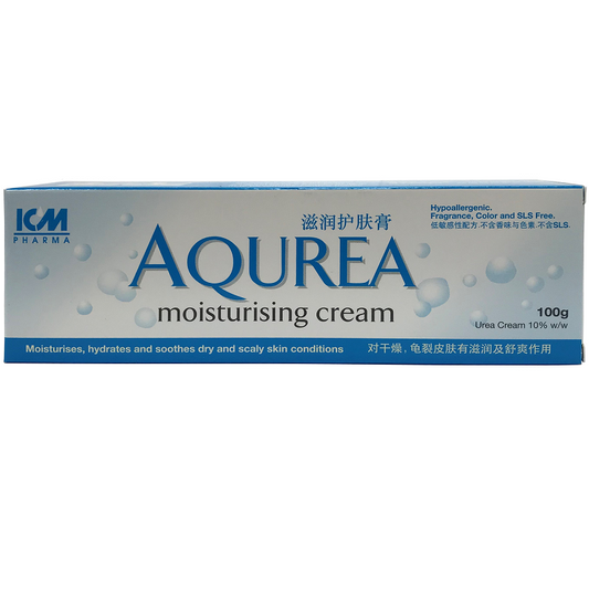Aqurea Moisturising Urea Cream 10% w/w 100g