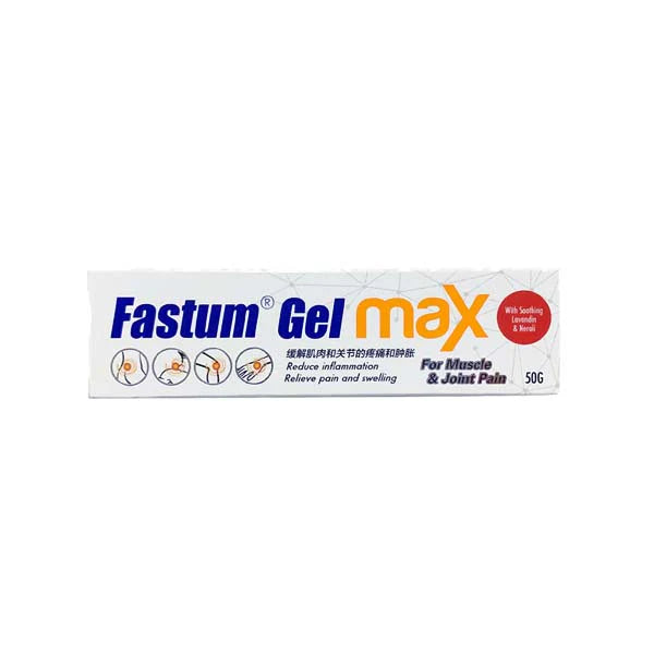 Fastum Gel Max (For Muscle & Joint Pain) 50g